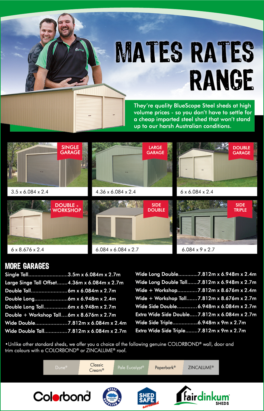 Sheds Sunshine Coast | Customised Sheds | Just Sheds