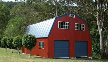 Quaker Barn sheds