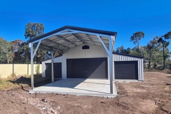 Garage With A Carport Extension Brisbane